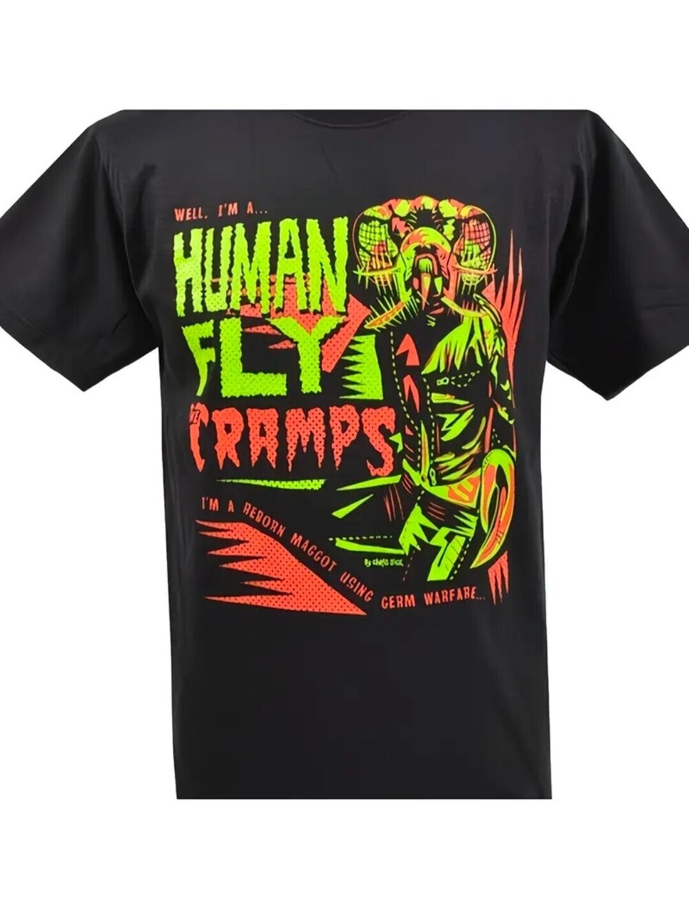 The Cramps (band) - cotton rock tee  - L - black - NEW [COPY]